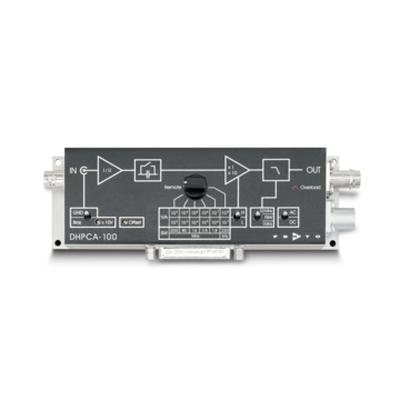 Variable Gain High-Speed Current Amplifier DHPCA-100