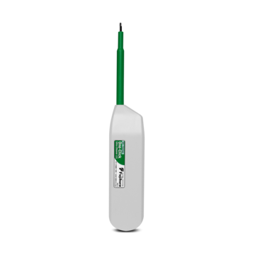 Cleaning pen with enlarged cleaning area for SC, ST, and FC connectors. Cleaning pen with enlarged cleaning area for SC, ST, and FC connectors.