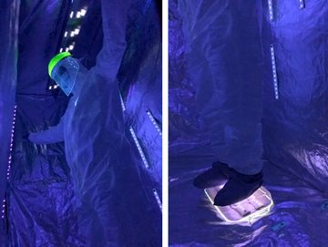 UVC Decontamination Tent