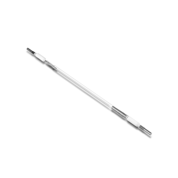 Xenon flash lamp for intense, short light pulses in technical applications. Xenon flash lamp for intense, short light pulses in technical applications.