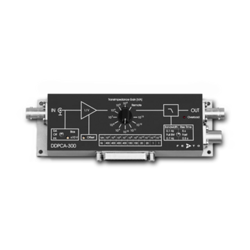Variable Gain Sub Femto Ampere Transimpedance Amplifier