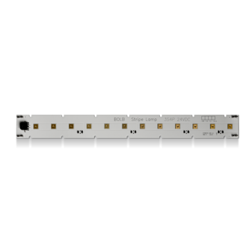 UVC LED array in 1×12 configuration for powerful UV disinfection. UVC LED array in 1×12 configuration for powerful UV disinfection.