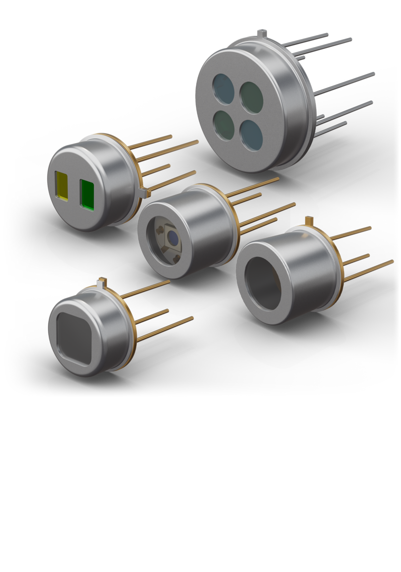 Multi channel pyroelectric detectors Multi channel pyroelectric detectors