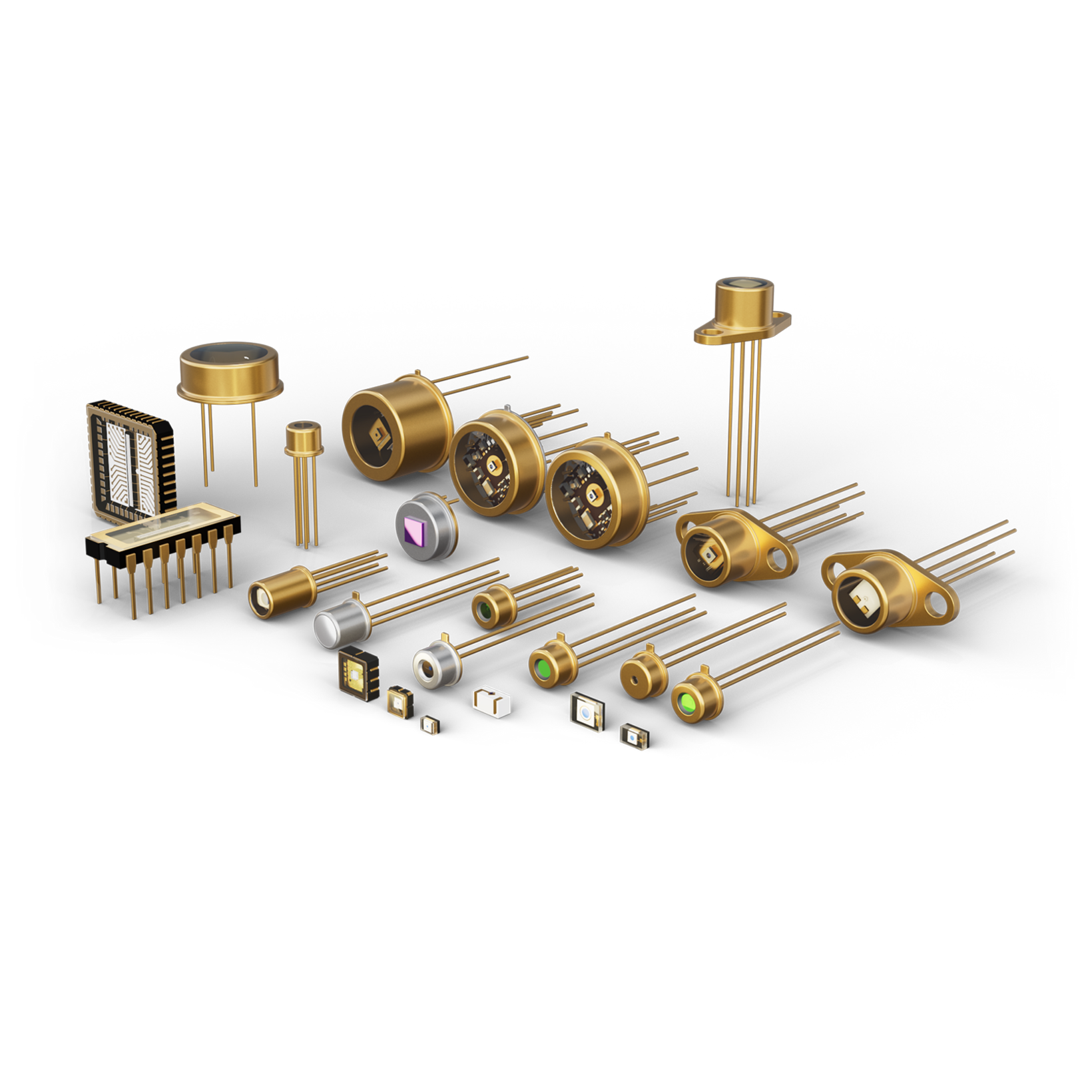 Overview graphic on the structure and areas of application of avalanche photodiodes Overview graphic on the structure and areas of application of avalanche photodiodes